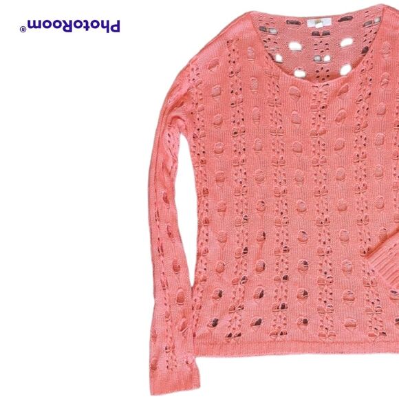 WELL LOVED Issue Orange Sweater - M/L - Picture 4 of 10